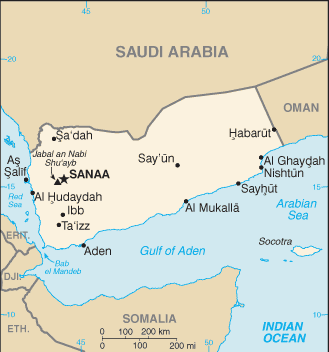 yemen carte sana